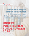Forderungen für eine familiengerechte Kinderbetreuung in Berlin