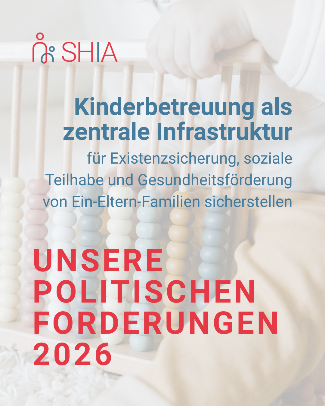 Forderungen für eine familiengerechte Kinderbetreuung in Berlin