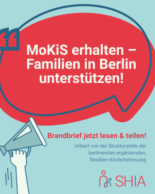 Dringender Appell: Weiterführung der Servicestelle MoKiS in Berlin